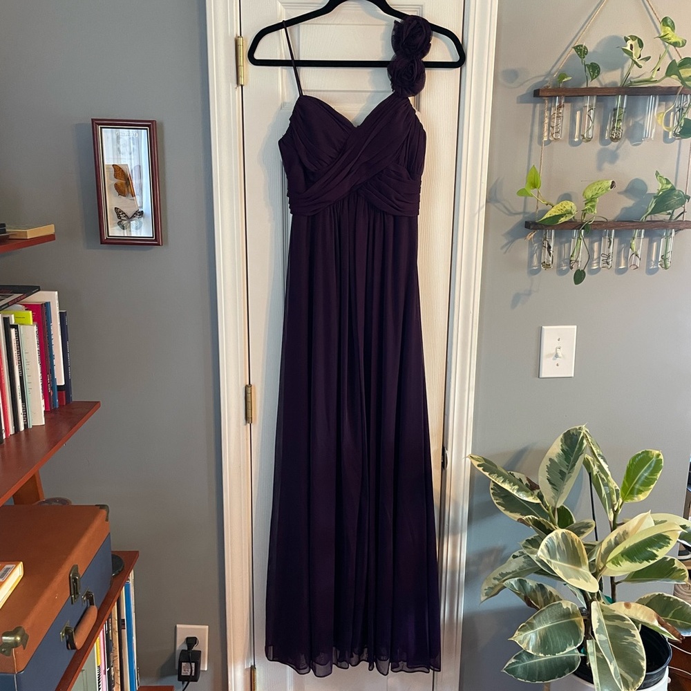 Betsy & Adam Purple Gown Size 6